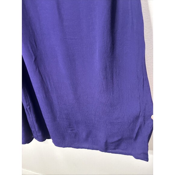 Anthropologie by Maeve Women’s Wide-Leg Jumpsuit blue sz 2 - Picture 8 of 16